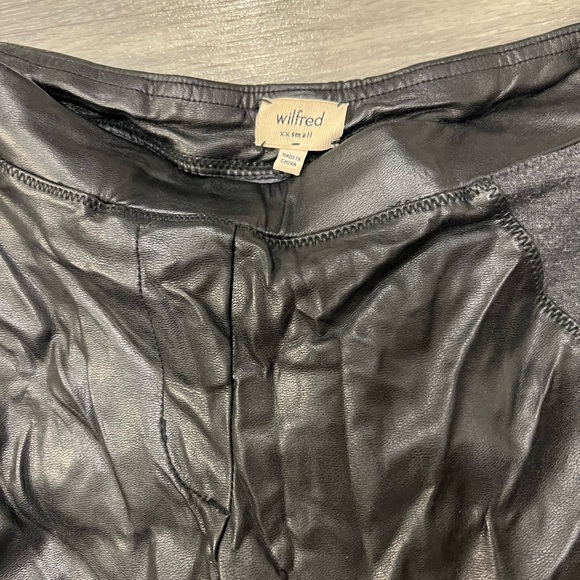 WILFRED VEGAN LEATHER LEGGING - Picture 2 of 5